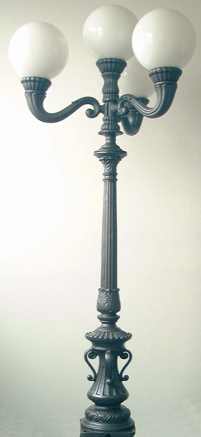 Lampa z kulą nr 1730-3